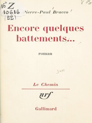 cover image of Encore quelques battements...